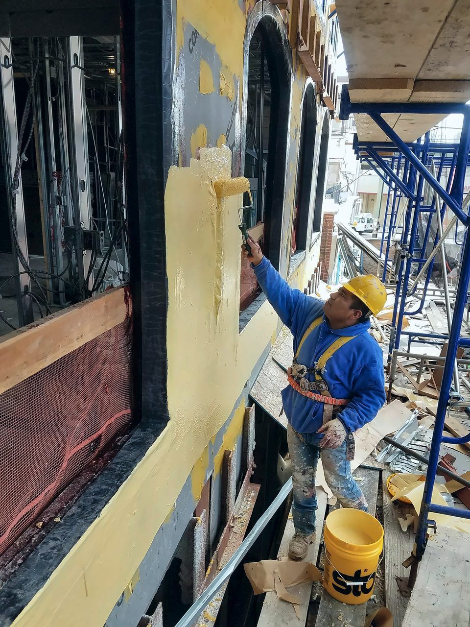 Window flashing - Liquid flashing at a window opening before EIFS
