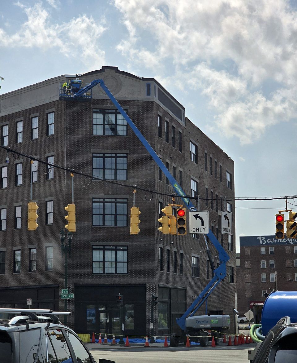 Prefab EIFS panels - State Street, Schenectady, 2026